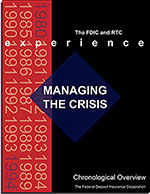 Managing the
                                Crisis Chronological Order