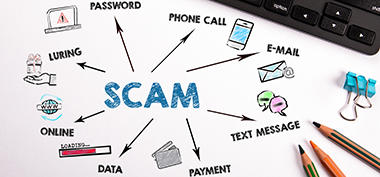 Different kinds of scams