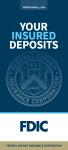 Your Insured Deposits Brochure Cover